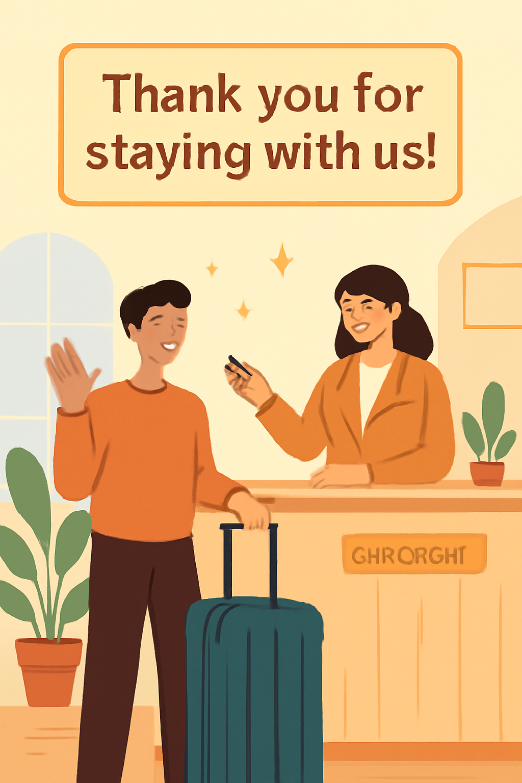 Check-Out Email Template