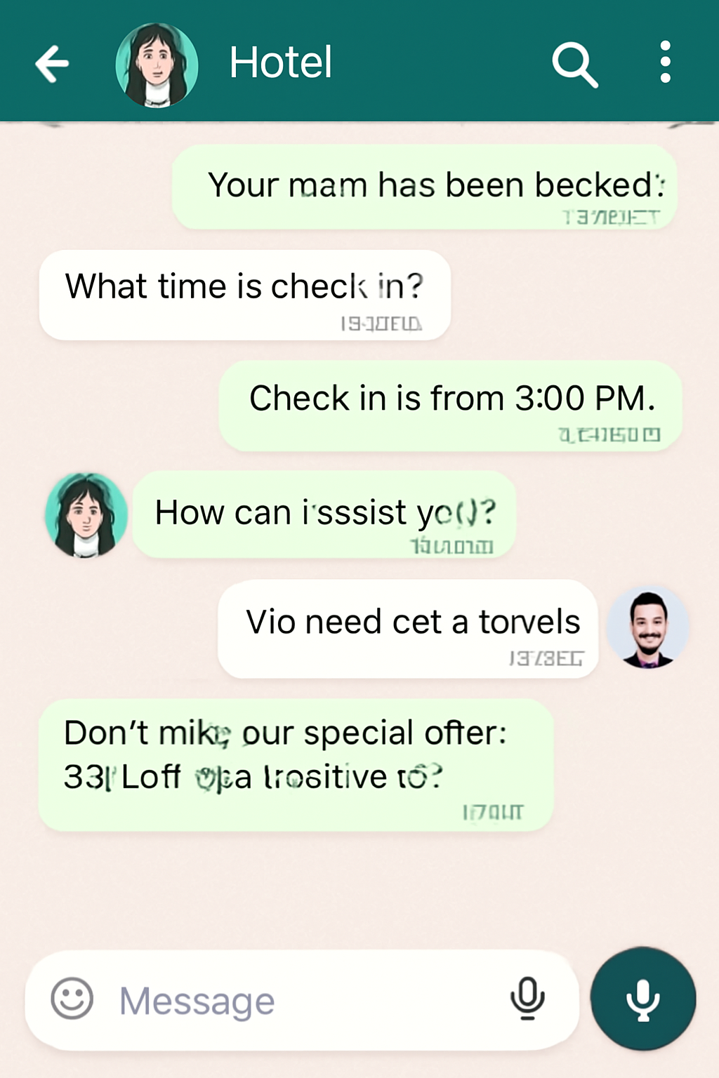 WhatsApp for Hotels