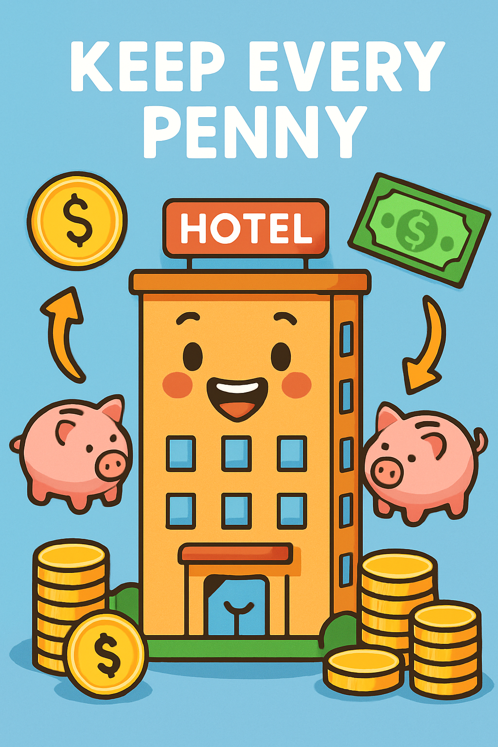Hotel revenue optimization and profit retention